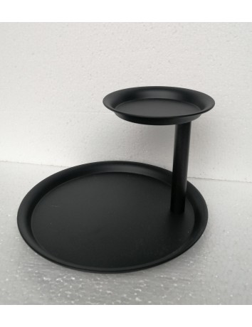 Metal tray black