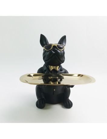 Bulldog black with tray