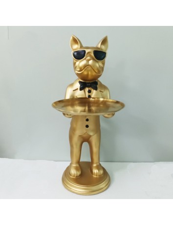 Bulldog gold with tray