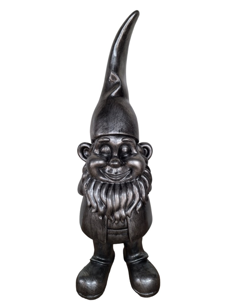 Gnome 100cm old silver