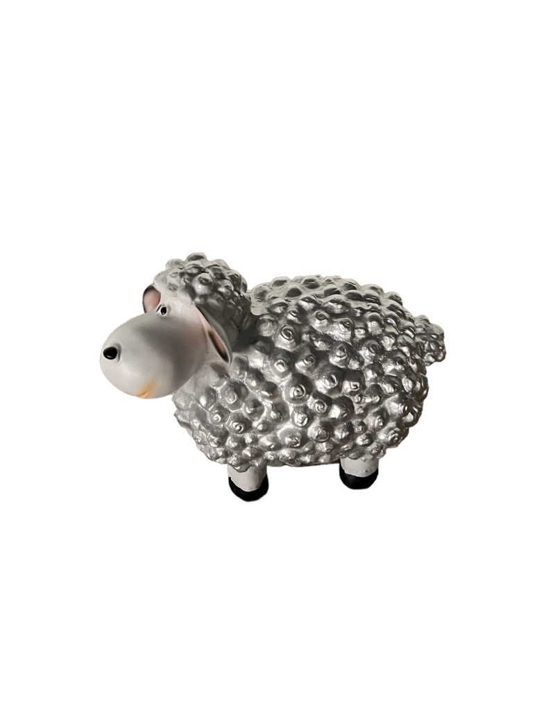 Sheep 41cm grey white